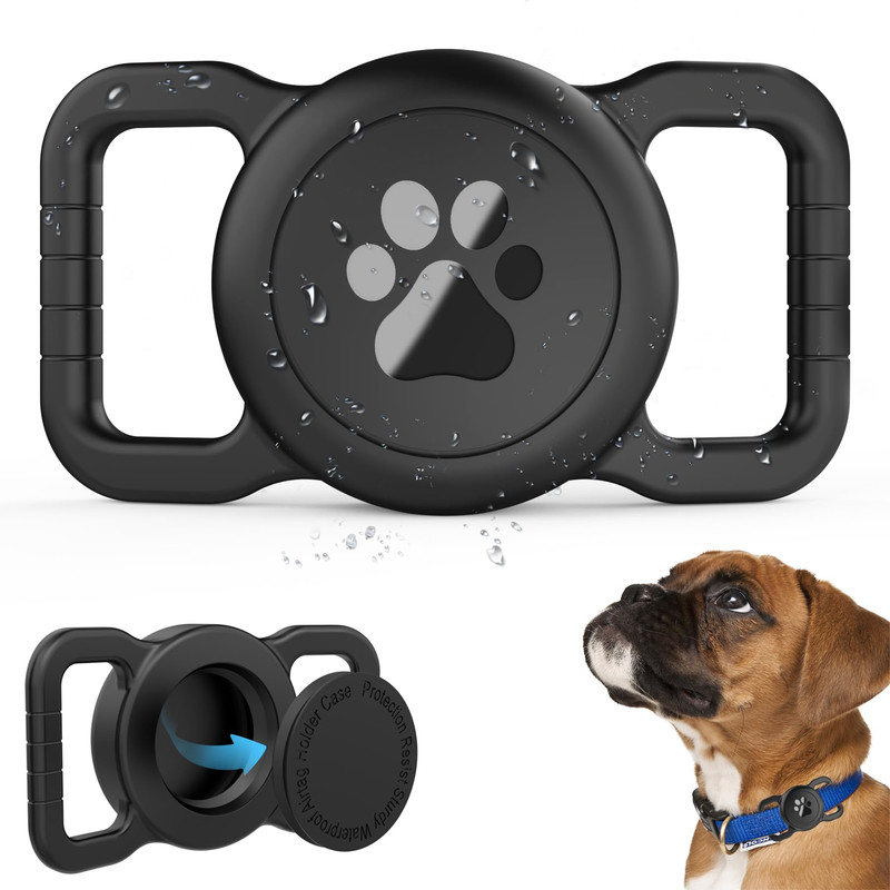 SANKALA Waterproof AirTag Holder for Dog Collar