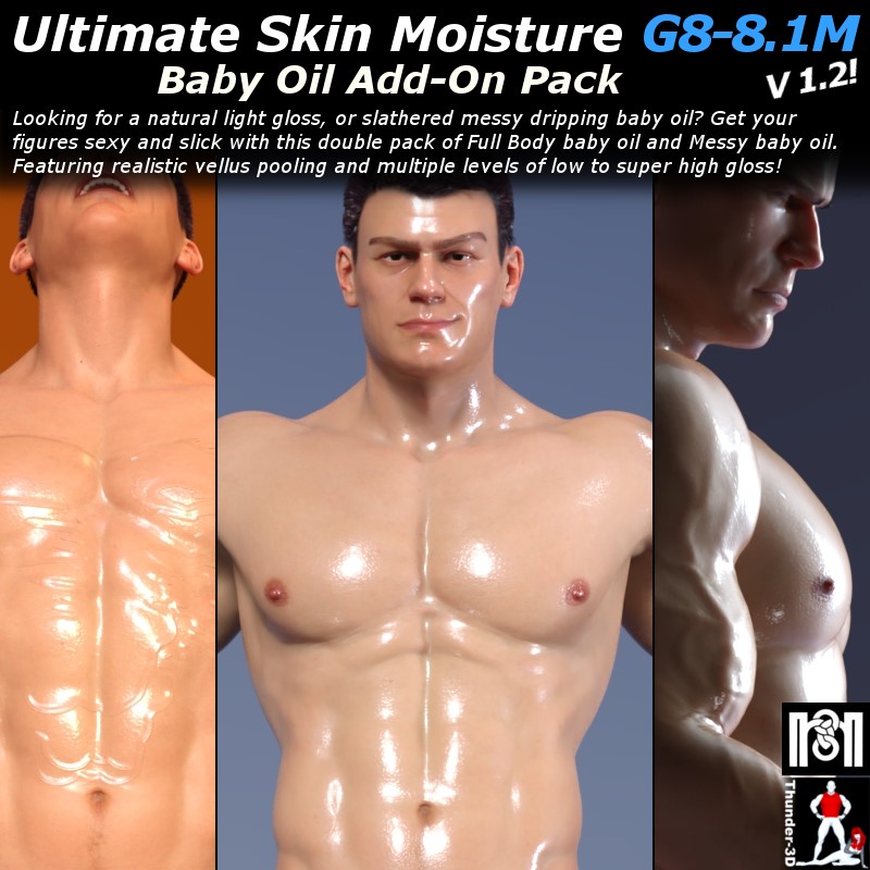 Ultimate Skin Moisture v1.2: Baby Oil ADD-ON G8-8.1M Ultimate Skin Moisture v1.2: Baby Oil ADD-ON G8-8.1M