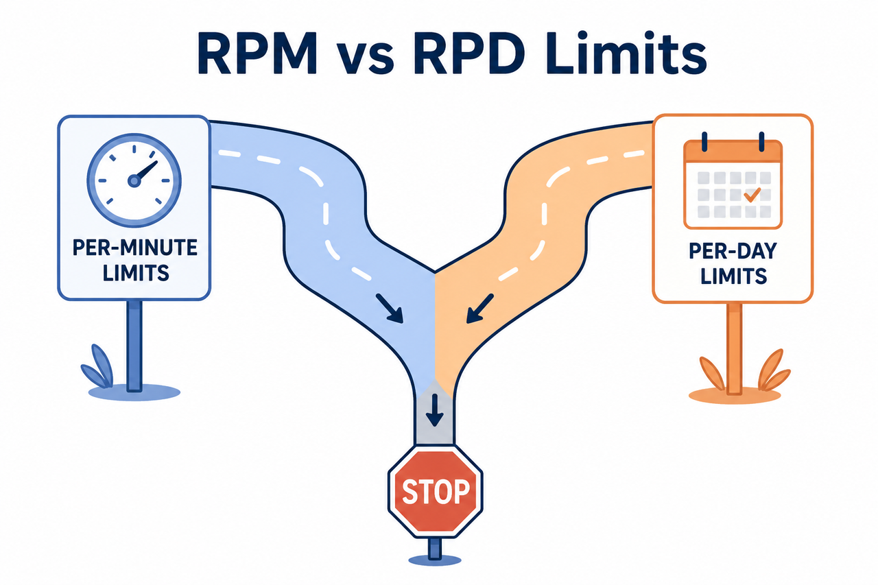 Gemini CLI exceeded current quota error RPM vs RPD limits