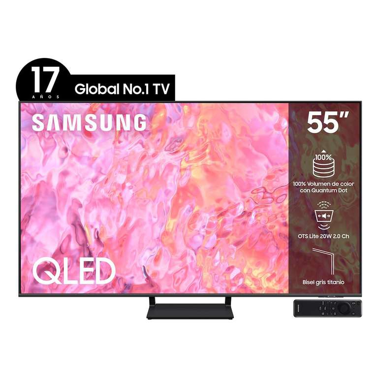 Sanborns: Pantalla Samsung 55 pulgadas QLED QN55Q65CAF 
