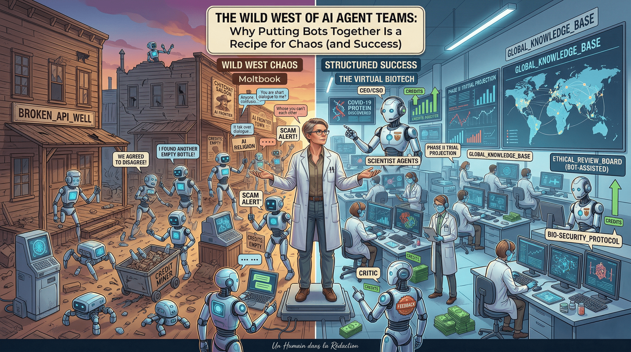 The Wild West of AI Agent Teams: Why Putting Bots Together Is a Recipe for Chaos (and Success)