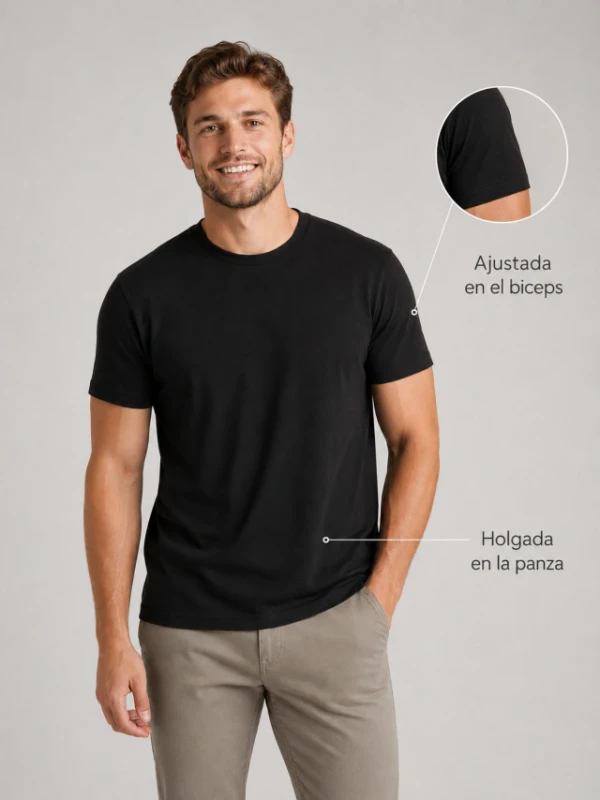 Calce de la remera b&aacute;sica MOSS