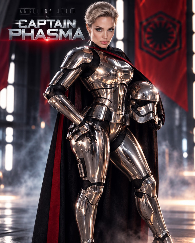 Angelina Jolie Captain Phasma