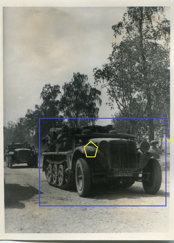 Foto Panzer Spähwagen im Einsatz