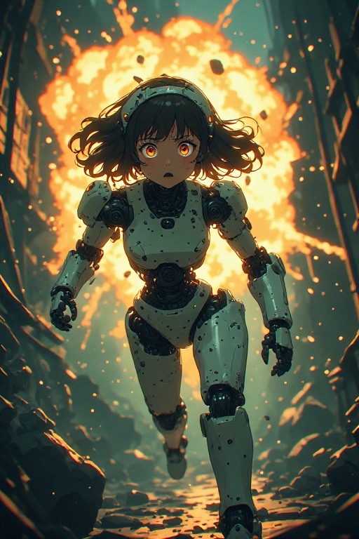 A-biorobot-girl-flees-in-terro-(5)