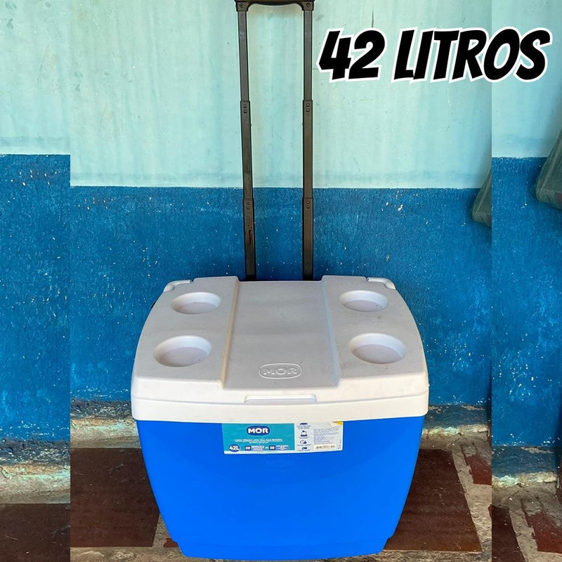 Mor – Caixa Térmica 42L Azul