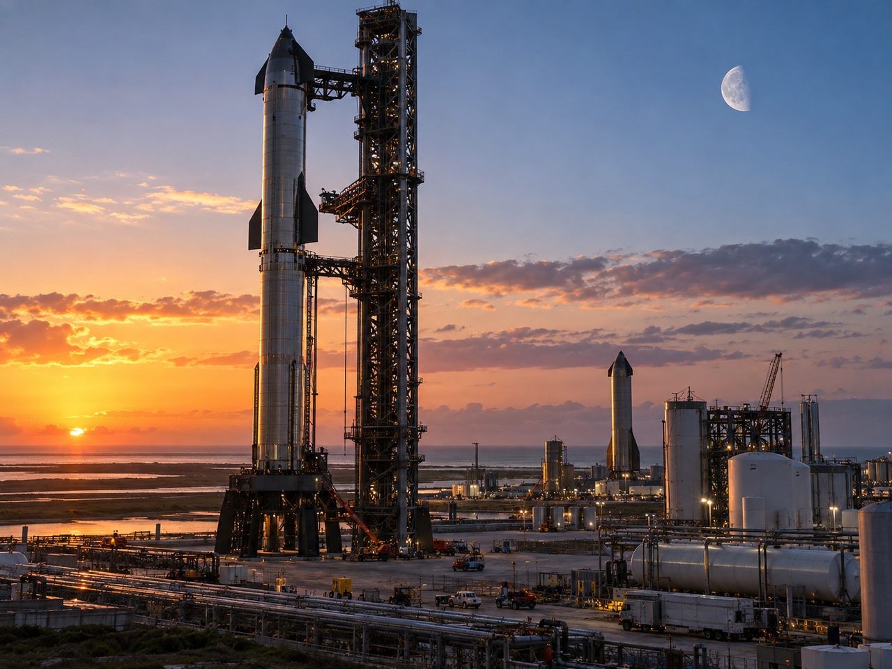 Starship precisa estar operacional em 2028 e o desafio da SpaceX é muito maior do que lançar um foguete