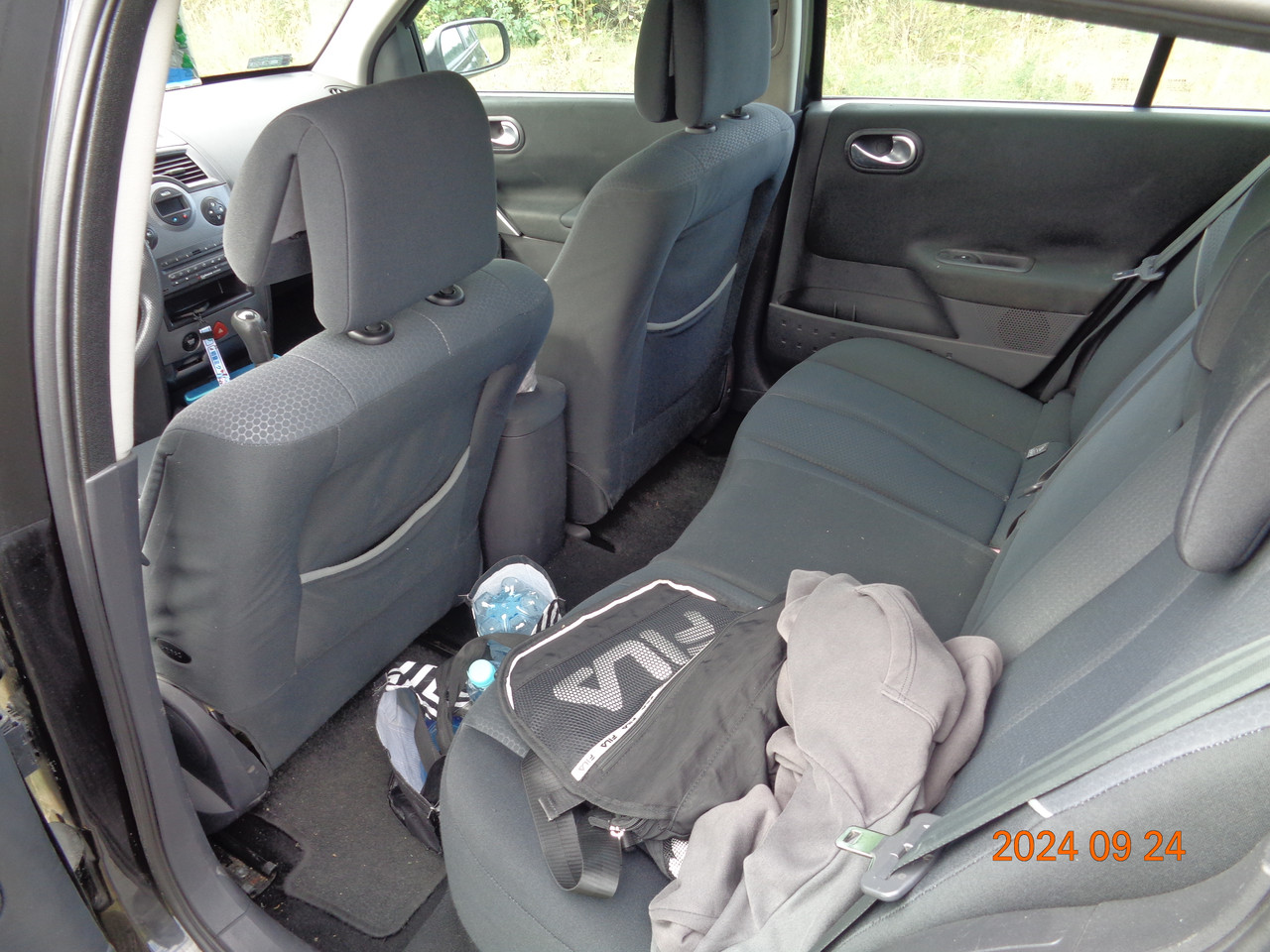 Wnętrze Megane tył