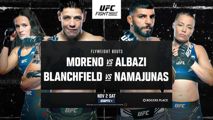 Промо преди UFC Fight Night: Морено - Албази