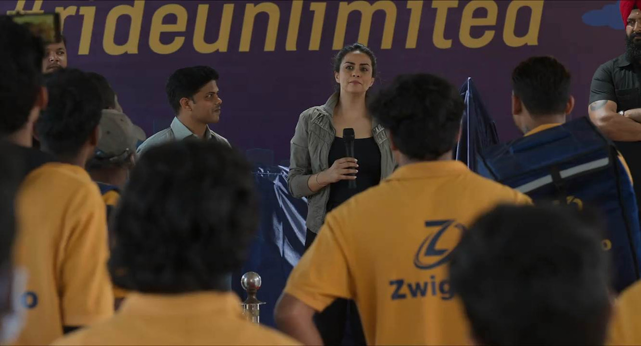 Zwigato 2023 WebRip [Hindi] 480p, 720p ESub Screenshot
