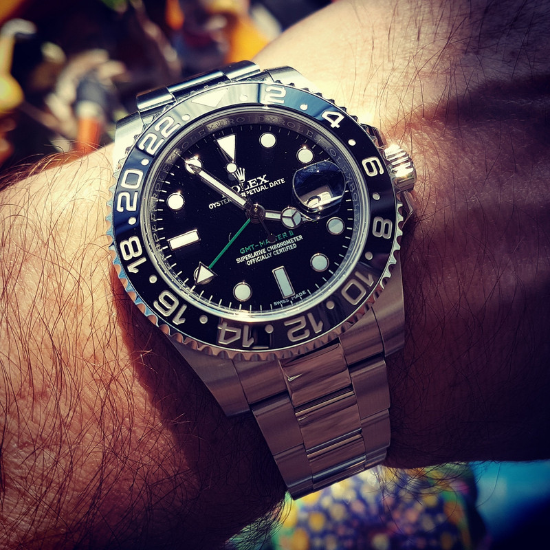 Rolex GMT Master II 40mm Ref 116710LN Cal. 3186 (1)