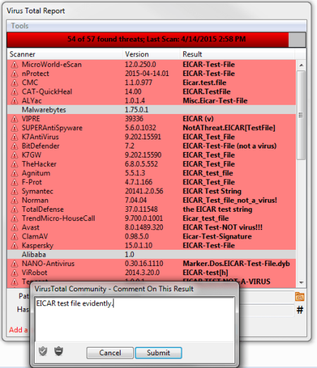 VT Hash Check 1.62