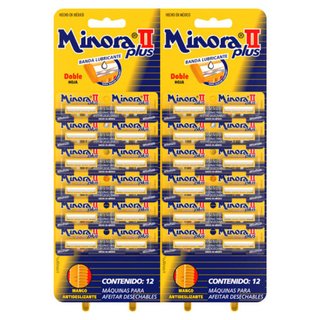 MAQUINA DE AFEITAR MINORA II PLUS