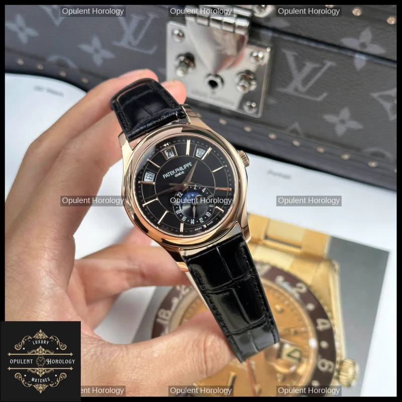 Patek Philippe 5205R – Black Dial Annual Calendar 40 mm - Super Clone