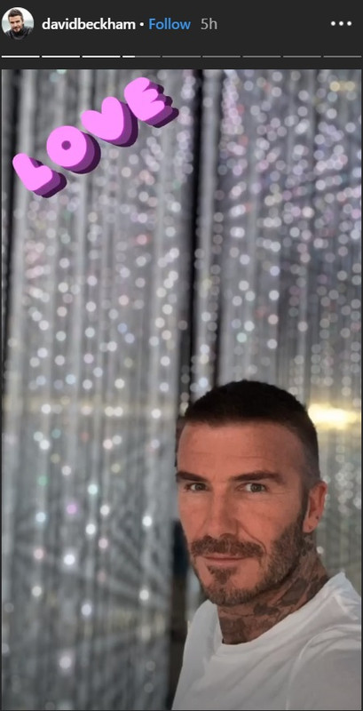 David Beckham berada di Marina Bay Sands