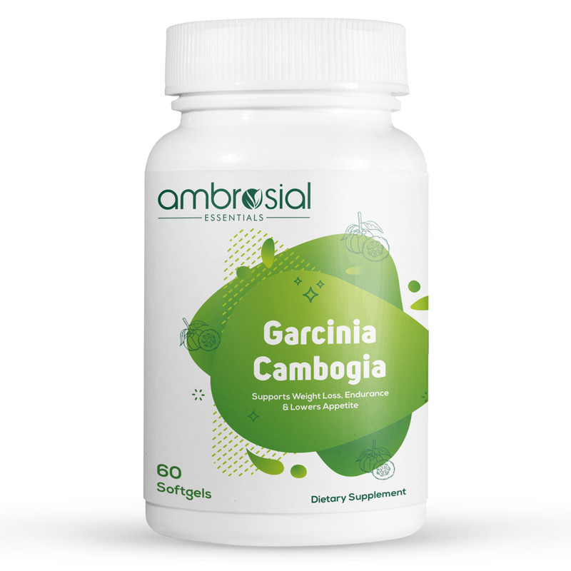Ambrosial Garcinia Cambogia 500mg Natural Fat Blocker Slimming Pills for Weight Loss