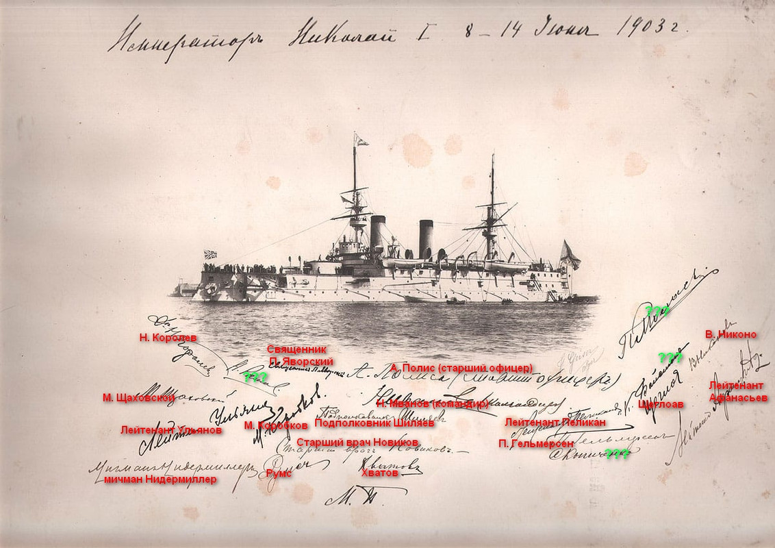 Император Николай I (8-14 июня 1903, роспись)