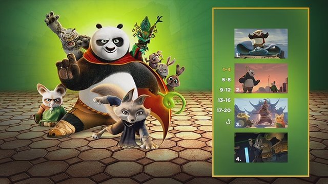 3 - Kung Fu Panda 4 [DVD9 Full][Pal][Cast/Ing/Cz/Slov/Cat][Sub:Varios][Animación][2024]