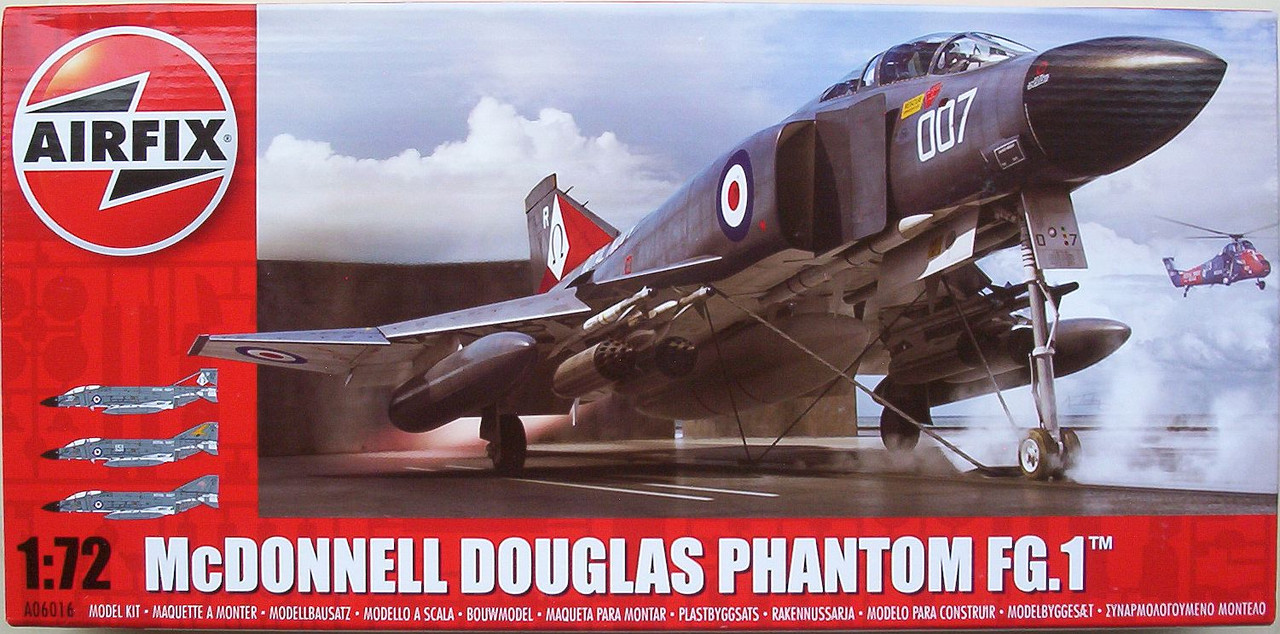 Airfix 72 McDonnell Douglas Phantom FG.1