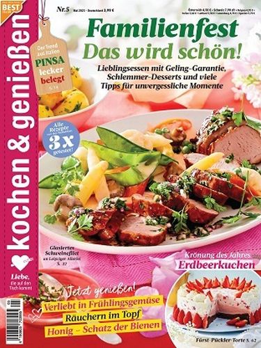Cover: Kochen und genießen Magazin No 05 Mai 2023