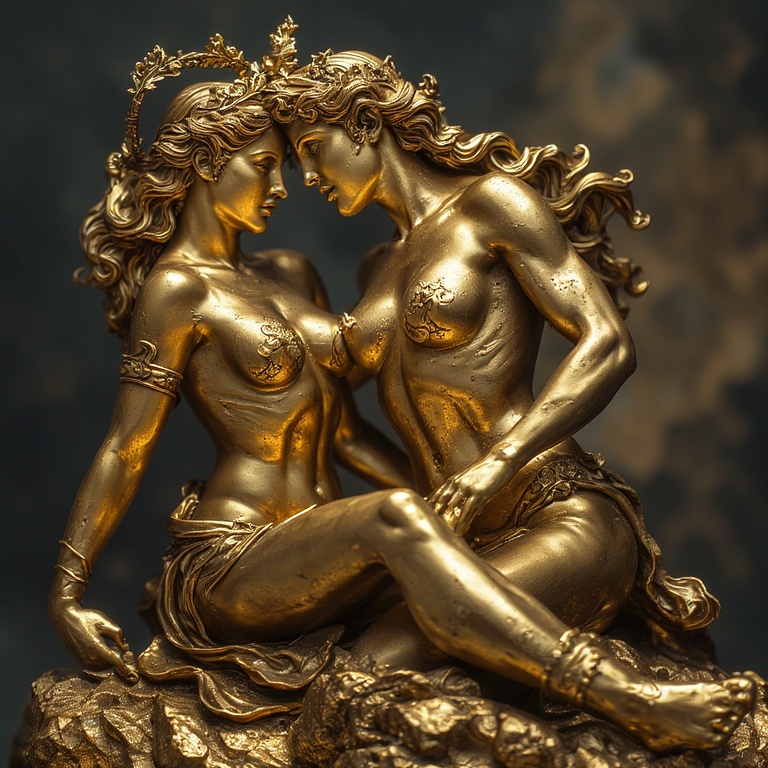 A-Gold-sculpture-naked-nude-fu-21
