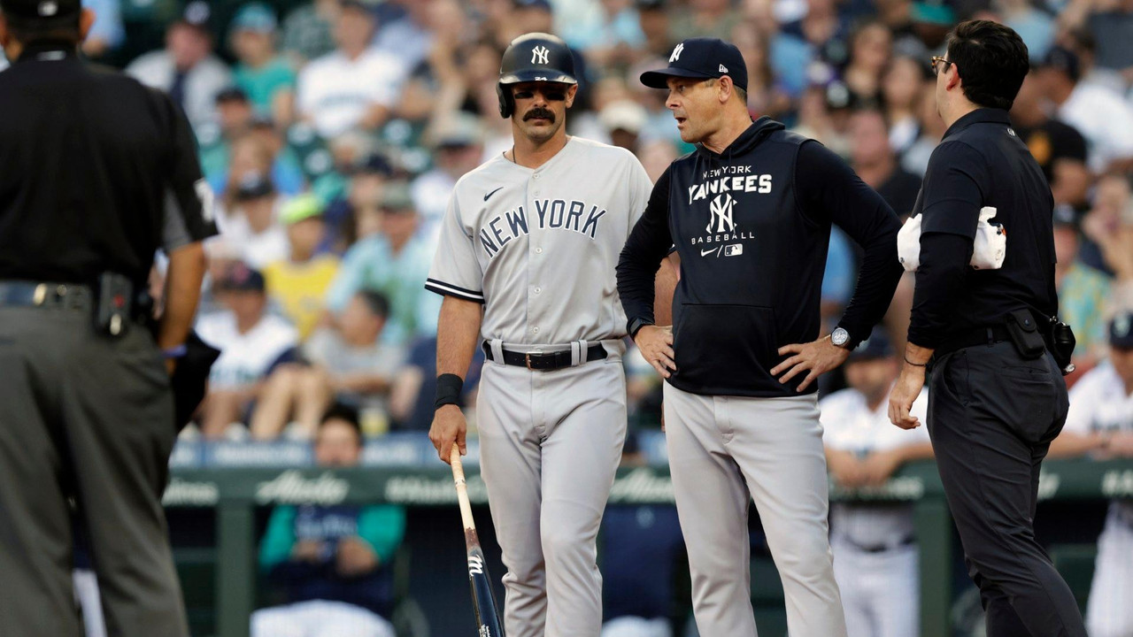 Matt Carpenter se fractura pie izquierdo con los New York Yankees 