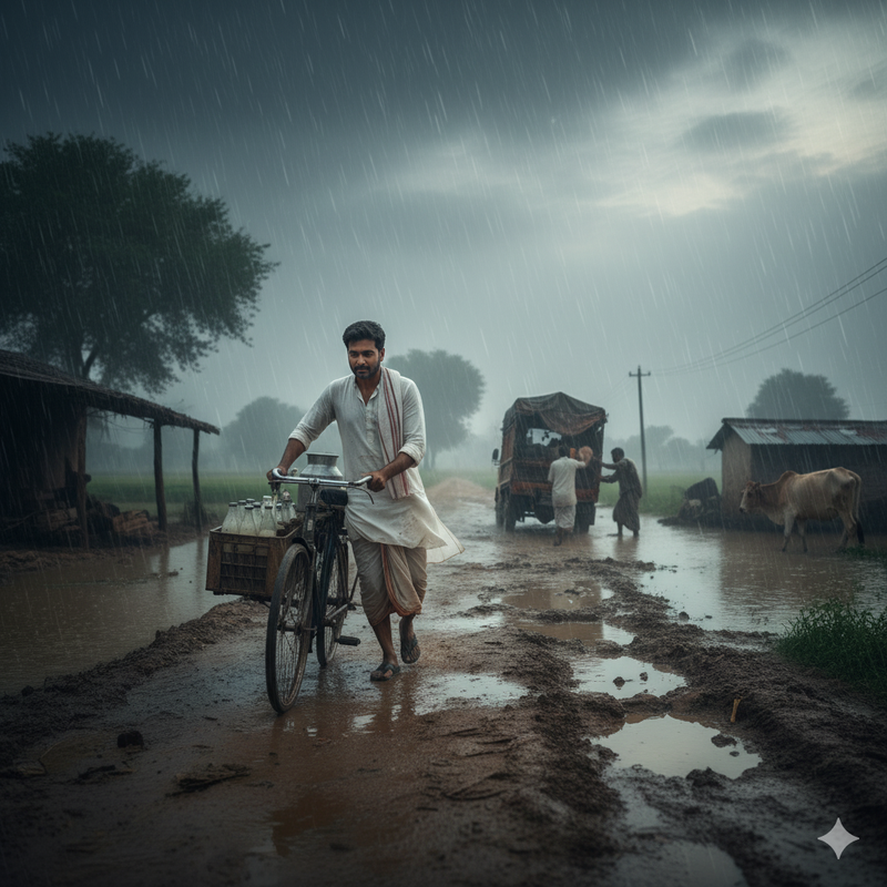 Amit Soni Sanwer milk business