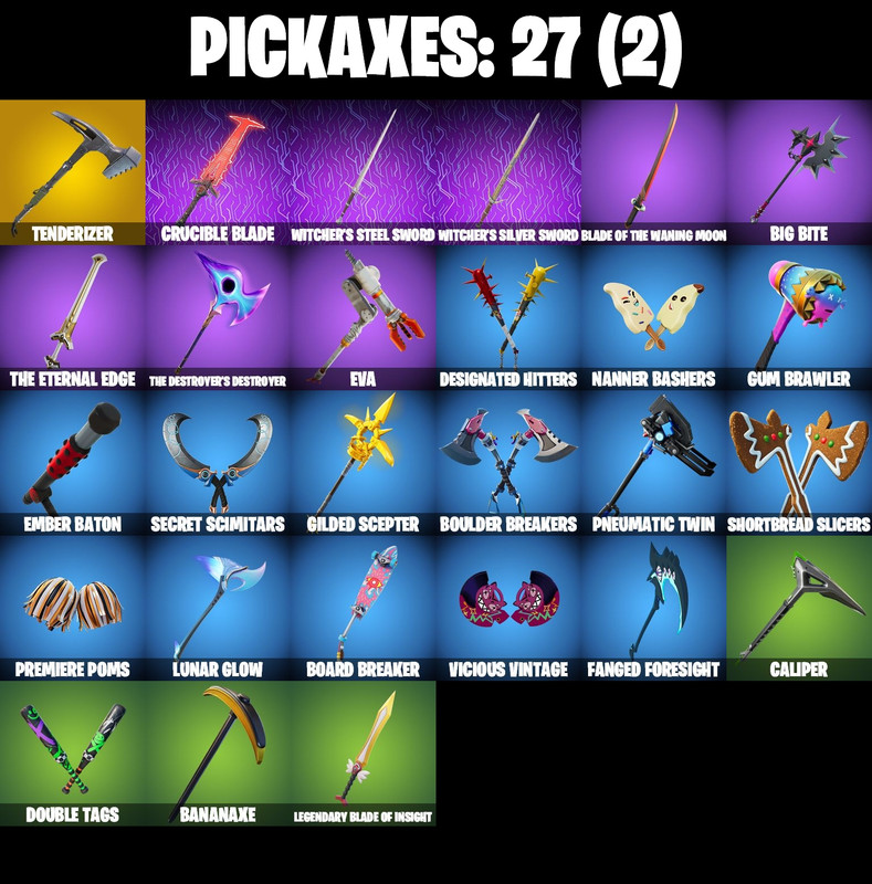 pickaxes comp