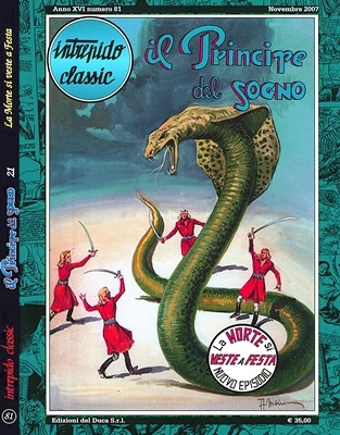 Intrepido Classic 81 - Il Principe del sogno 21, La morte si veste a festa (Del Duca 2007-11)