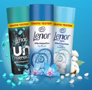 Lenor Wäscheparfüm gratis testen
