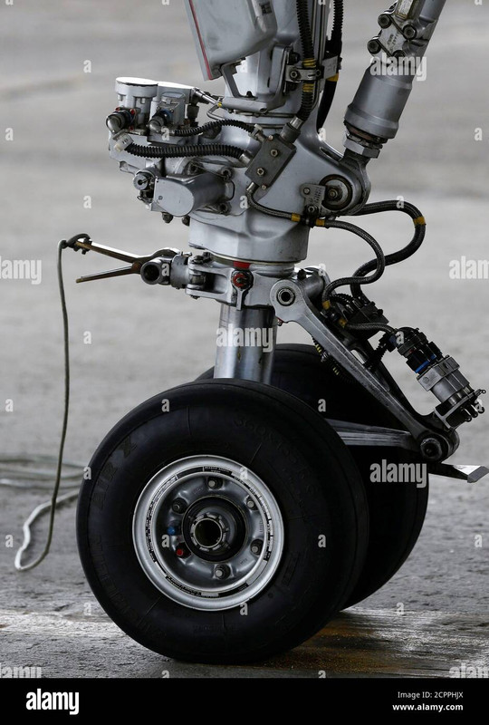 a-landing-gear-of-rafale-fighter-jet-is-pictured-at-the-french-air-force-base-in-mont-de-marsan-sout