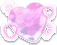 Purple heart gem