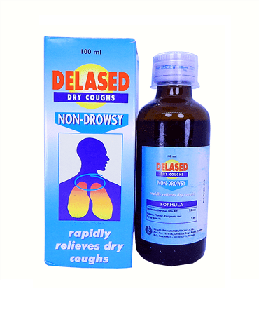 Delased Dry Cough * 100Ml C/P New Price