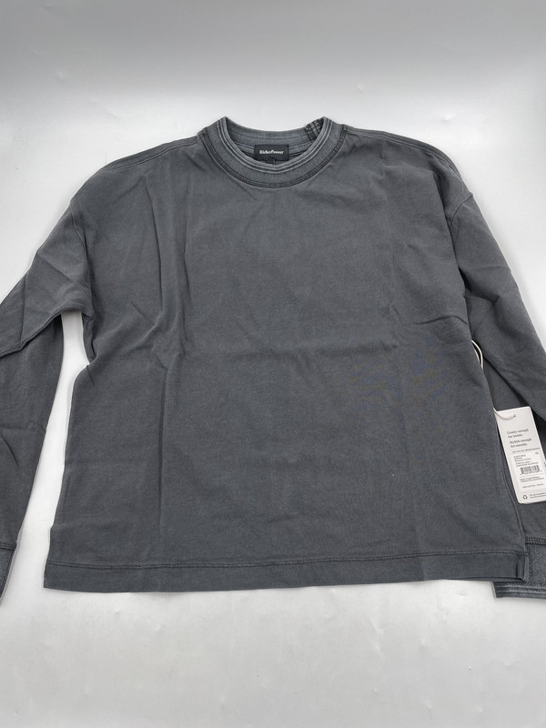 RICHERPOORER GREY RELAXED PULLOVER WOMENS XS