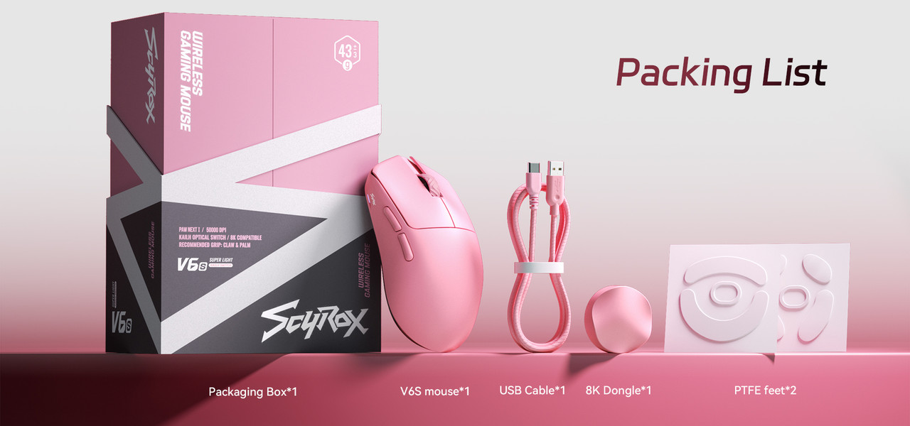 SCYROX V6S パッケージ内容