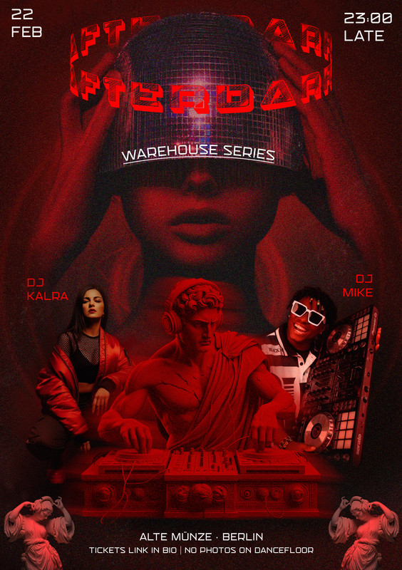 Techno Poster — Print & Motion
