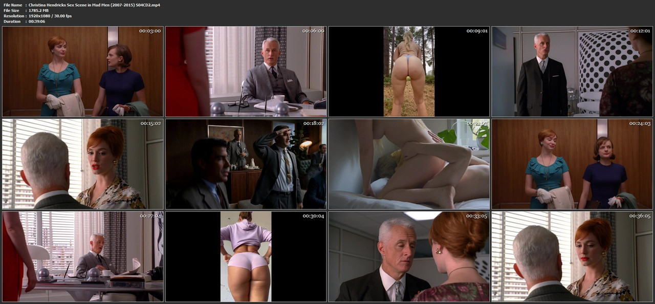 Christina Hendricks Sex Scene in Mad Men (2007-2015) S04CD2.mp4