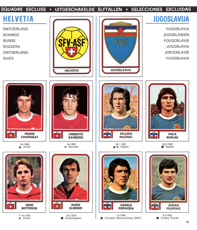 Album FIFA World Cup 1978 Argentina Panini-47