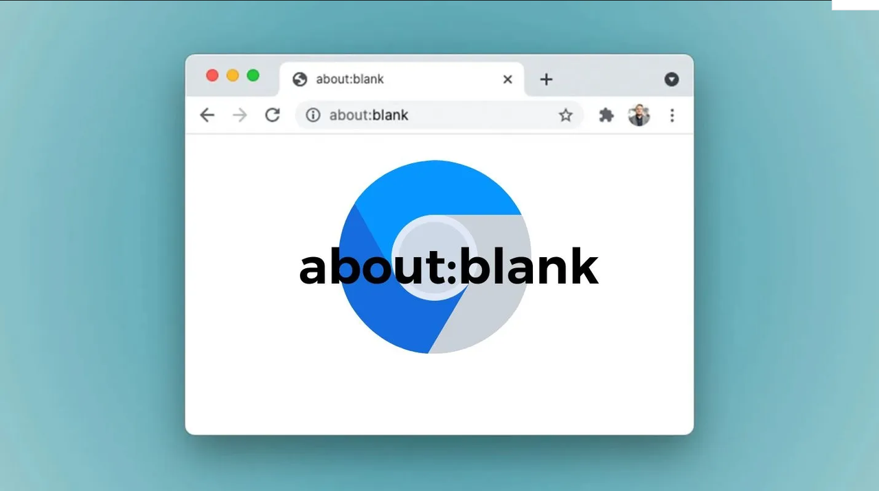 ¿Qué significa about:blank en navegador de Google Chrome?