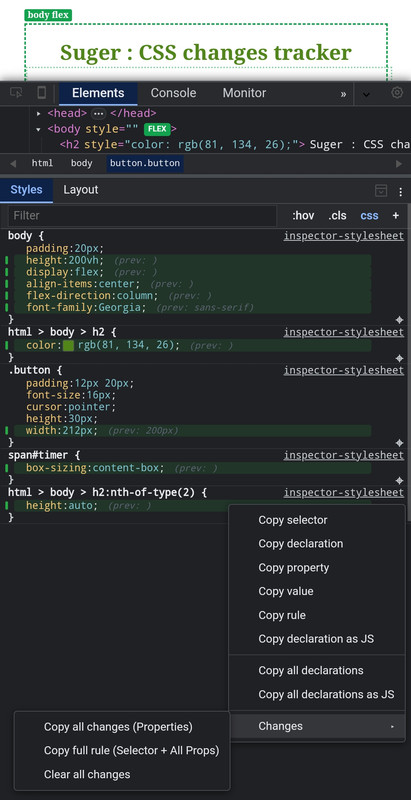 Suger Devtool Preview