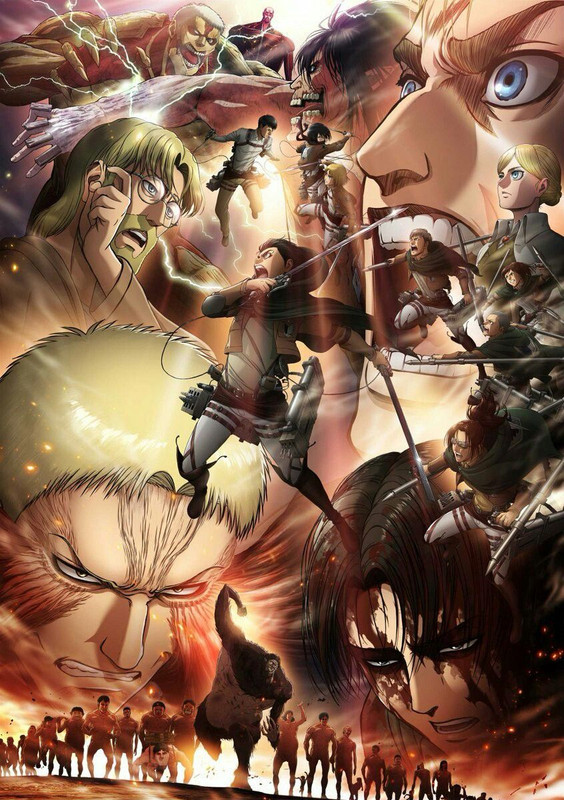 Shingeki no Kyojin (Attack on Titan) - Wit Studio - Production I.G - pòster - sub espanyol