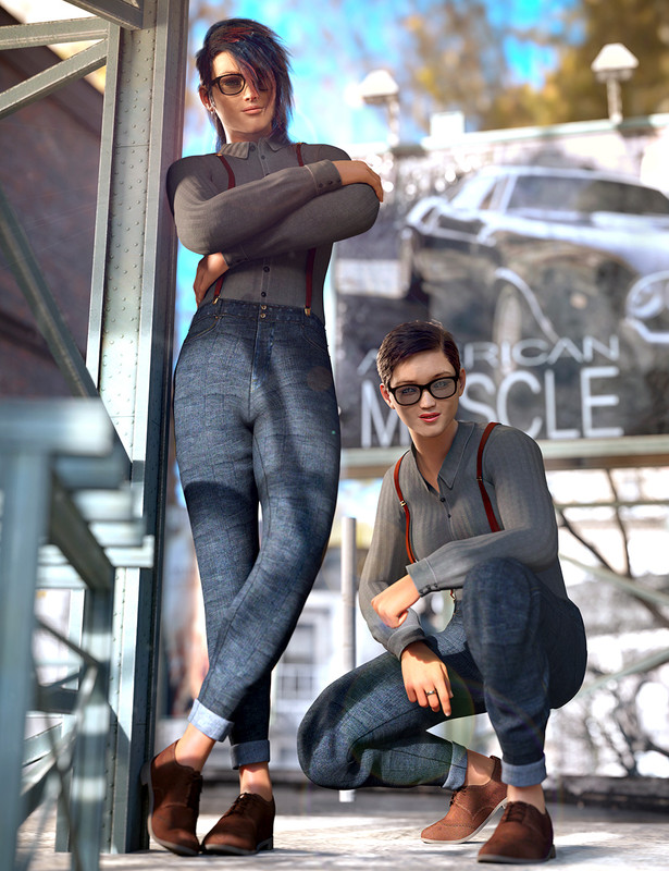 dForce Style Goals Outfit for Genesis 8 and 8.1 dForce Style Goals Outfit for Genesis 8 and 8.1