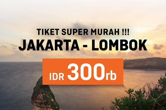 Panorama JTB Tours menawarkan tiket pesawat super murah rute Jakarta-Lombok.