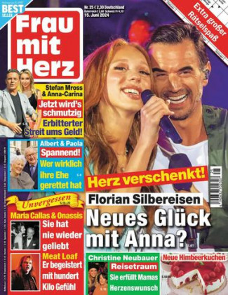 Cover: Frau mit Herz Magazin No 25 vom 15  Juni 2024