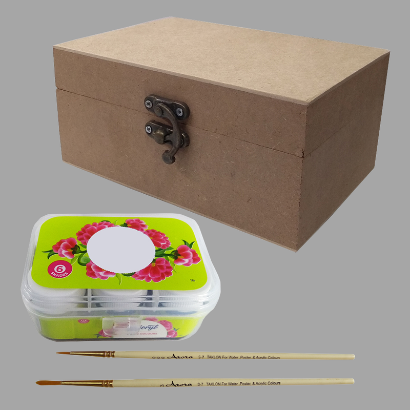 Gond art on MDF Box DIY Kit