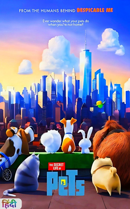 The Secret Life of Pets (2016) Full Movie In Hindi Hollywood Animation Hindi English BluRay Dual Audio HD ESub