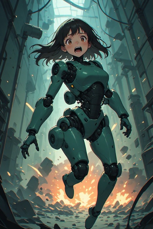 A-biorobot-girl-flees-in-terro-(8)