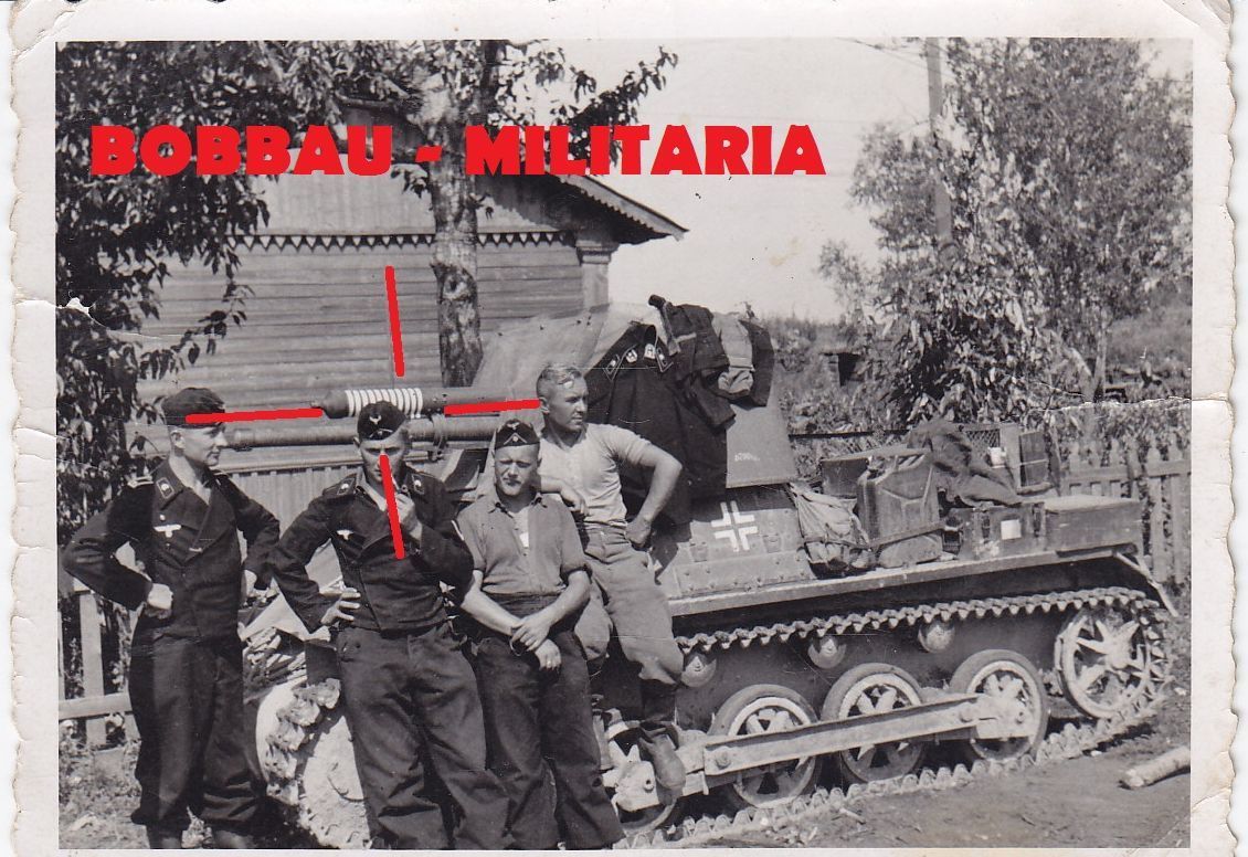 Russland 1942 Panzerjäger I SFL Hammer Abschuss-