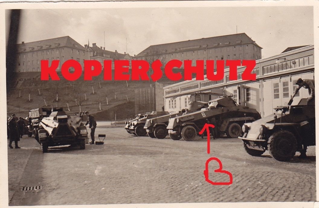 6-Rad Panzerspähwagen Sd.Kfz.231 in Sondershause