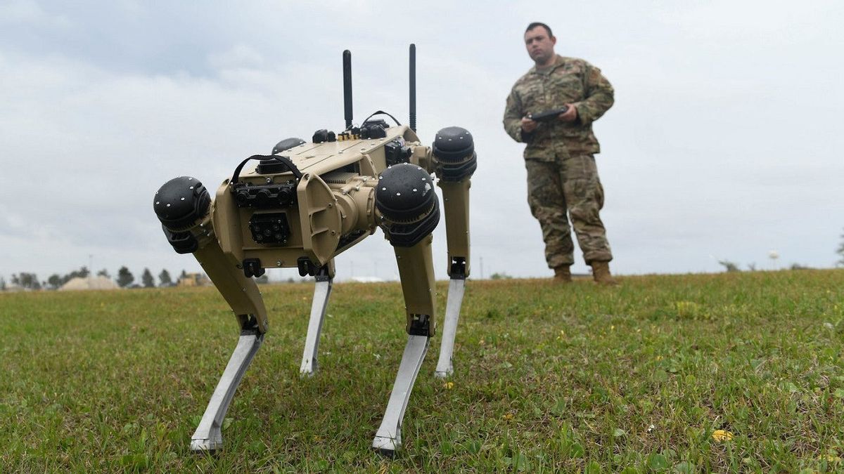 Así son los perros robots que usará Estados Unidos para su frontera con México